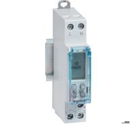 Interrupteur horaire modulaire programmable journalier et hebdomadaire - 1 Sortie - 16 A - 1 Module