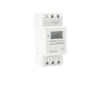 Interrupteur horaire numérique programmable 24 heures/hebdomadaire sur rail DIN AHC15A THC15A 12 V/24 V avec écran LCD et relais 220/240(Best)