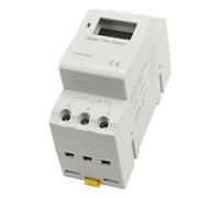 Interrupteur horaire numérique THC15A 16A, minuterie électronique hebdomadaire programmable AC 220 V AC/DC 24 V 12 V(12VAC DC)