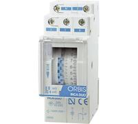 Interrupteur horaire pour rail ORBIS Zeitschalttechnik INCA DUO D OB330132 230
