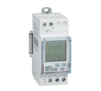 Legrand Minuterie hebdomadaire numérique 1 canal Alpharex D21, 230 V, 50/60 Hz, 56 Programmes, 412631