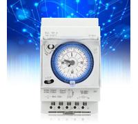 Interrupteur horaire programmable - Mécanique - 250VAC - 16A - Intérieur - Prêt à poser