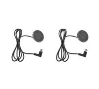 Interrupteur Inclinable, canapé électrique à 2 Boutons, combiné de Commande Manuel Rond avec Prise à 5 Broches pour Fauteuil élévateur Inclinable