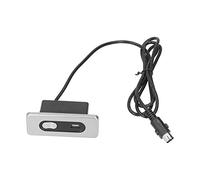 Interrupteur inclinable manuel de contrôleur de canapé électrique avec un rétroéclairage LED du port de charge USB pour le lit de massage de chaise de levage en matériau ABS 10.3