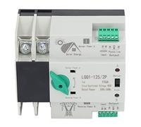 interrupteur industriel Commutateur de transfert automatique à double puissance, contrôleur rapide de circuit milliseconde 2P for les centres commerciaux d'usines