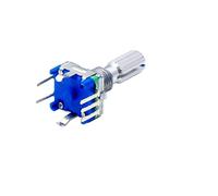 interrupteur industriel Commutateur rotatif 5 pièces/lot commutateur de Code d'encodeur rotatif électronique/EC11/potentiomètre numérique Audio avec interrupteur 5Pin longueur de poignée 20mm Pièces d