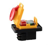 Interrupteur industriel étanche KJD22 4 broches, IP54, pour tours et perceuses à bois, marche/arrêt, sécurité