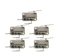 interrupteur industriel Interrupteur à bascule 5 pièces D41X Micro interrupteur D41 0.1A250V 125-250VAC 5E4 40T150 (Color : D41x B)