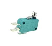 interrupteur industriel Interrupteurs à bascule Micro-interrupteurs de fin de course 16A 250V 125V NO+NC+COM 6.3mm 3 Pins SPDT Micro Switch 28mm 52mm Arc Roller Lever Touch Switch Microswitch (Color