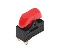interrupteur industriel Micro interrupteur 4 pièces interrupteur for sèche-cheveux, interrupteur à bascule, interrupteur de bateau à 3 positions (Color : Rot)