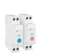 Interrupteur intelligent 63A 1P+N, compteur d'énergie, mesure kWh, surveillance, disjoncteur, relais temporisé, MCB, TUYA Life(63A With Metering)