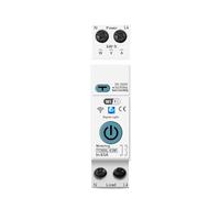 Interrupteur intelligent Compteur d'énergie Mesure Disjoncteur Protection contre les fuites de courant de tension Relais MCB