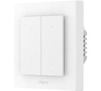 Interrupteur Intelligent H2 EU pour Volet Roulant et Lampe Encastrable Aqara Blanc Blanc
