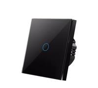 Interrupteur intelligent, panneau mural en verre trempé standard, interrupteur tactile, indicateur LED, capteur, bouton électrique 1/2/3 220 V (ZS BW002Y)(Zs Bb001y)