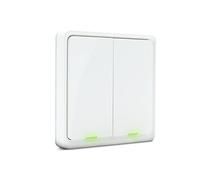 Interrupteur Intelligent sans Fil 2 Boutons Zigbee