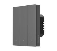 Interrupteur Intelligent SONOFF M5 Matter avec Wi-Fi 2.4GHz, Interrupteur Murial 3 Bouton avec Minuterie et Commande Vocale, Compatible avec Matter, Alexa et Google Home, Fil Neutre Requis (Type 80)