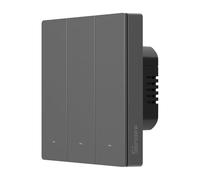 Interrupteur Intelligent SONOFF M5 Matter avec Wi-Fi 2.4GHz, Interrupteur Murial 3 Bouton avec Minuterie et Commande Vocale, Compatible avec Matter, Alexa et Google Home, Fil Neutre Requis (Type 86)