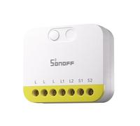 Sonoff Interrupteur intelligent MINI DUO-L Zigbee 3.0 – Double canal, sans neutre, Alexa/Google Home
