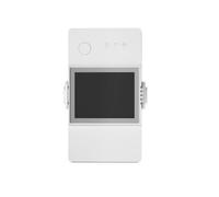 SONOFF TH Elite 16A Interrupteur Connecté WiFi sans fils avec Mesure de Temp.&Hum pour Maison Connectée, Compatible avec Alexa, Google Home, IFTTT, Contrôle à Distance via APP, Aucun Hub Requis