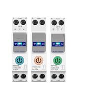 Interrupteur intelligent TUYA Smartlife 1-63A 1P+N, compteur d'énergie, mesure kWh, surveillance, disjoncteur, minuterie, relais MCB(TOB9S-VAP VA protect)