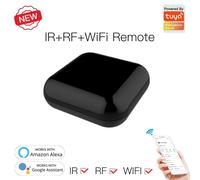 interrupteur intelligent WiFi RF + IR, télécommande pour TV, appareils de climatisation, commande vocale universelle