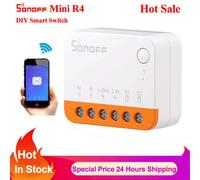 Interrupteur intelligent Wifi Sonoff Mini R4 Extreme avec relais marche/arrêt, module d'interrupteur DIY, contrôle par application eWelink, compatible avec Alexa