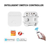 interrupteur intelligent ZigBee 3.0, 110 240V, Module de relais lumineux, 2 boutons, télécommande avec application, fonctionne avec Alexa Google Home