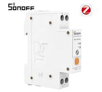 Interrupteur intelligent Zigbee SONOFF BASIC-ZB1GSP à montage sur rail avec commutation bipolaire haute performance 32 A, surveillance de l'énergie et protection contre les surcharges