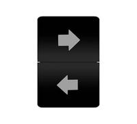 Interrupteur Interrupteur à double poussoir, lumière blanche orange 12 Compatible con Toyota 4 Runner, Carolla, Hilux, Prado, Landcruiser, RAV4, HiAce Momentané Bouton(SPOT REVERSE)