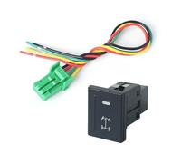 Interrupteur Interrupteur de feux antibrouillard bleu BSM, verrouillage de différentiel, bouton électronique pour chien, Convient pour VW Volkswagen Amarok Momentané Bouton(Front lock)