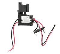 Interrupteur inverseur de contrôle de vitesse de perceuse sans fil 7.2 24 V avec petite lumière, installation facile pour perceuses à main, certifié et remplaçable