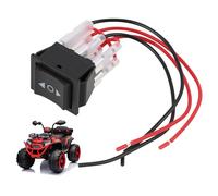 Interrupteur inverseur de polarité bateau inversé, interrupteur automatique, moteur à courant continu, 6 broches, 3 positions, 16 A, 250 V, 20 A, 125 V, LED12 V, ON-OFF