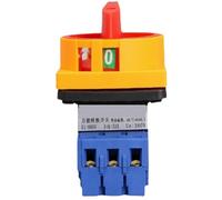 Interrupteur inverseur GLD11 3P 4P 690 V 63/80/100 A, sélecteur de déconnexion avec panneau marche/arrêt, commande d'alimentation, remplacement(4P,GLD11-100A)
