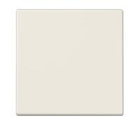 Interrupteur/inverseur Jung LS 990 blanc crème, plaque murale double, à visser, 7.4 cm x 3.0 cm x 8.2 cm