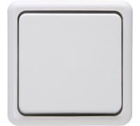 Interrupteur/inverseur standard apparent Kopp 513702008 blanc arctique 1 pc(s)