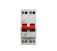 Interrupteur inverseur YCBZ-40 1/2/3/4P 40A 50/60Hz Sectionneurs Charge et coupe le circuit Sécurité résidentielle domestique(2P)