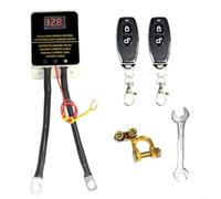 Interrupteur isolateur 12 V avec télécommande pour une isolation efficace de 200 A