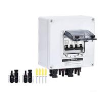 Interrupteur isolateur 2P DC évalué à 15 A conçu pour un fonctionnement sûr dans les systèmes d'énergie solaire photovoltaïque