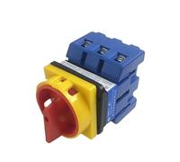 Interrupteur isolateur 80 A 3P 4P Déconnexion CC Interrupteur à came rotatif marche/arrêt avec interruption de charge (80 A 3P)