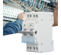 Interrupteur isolateur DC 230V 63A 2P, Disconnecteur double pour l'énergie solaire