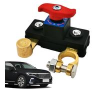 Interrupteur isolateur de batterie de voiture 12 V/24 V - Principal en laiton/ABS ignifuge | Contrôle de déconnexion rapide pour camping-cars, bateaux, camions et plus | Commutateur de sécurit