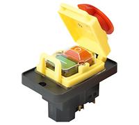 Interrupteur KJD18 400V IP54 à manque de tension avec arrêt d'urgence.