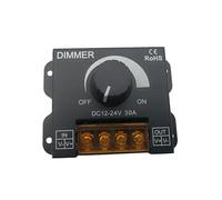 Interrupteur LED DC12V-24V 30A 360W Régulateur Contrôleur Gradateur Réglable(WM-TG008A With cover)