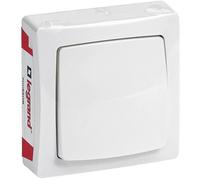 Legrand - Poussoir Appareillage Saillie - Blanc