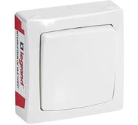 Interrupteur - LEGRAND - ASL va-et-vient - Blanc - 10A - A encastrer