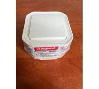 Legrand Interrupteur mural étanche Plexo 10A – Simple ou va-et-vient, pose en apparent, Blanc