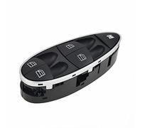 Interrupteur Levage Vitre Pour M&ercedes-Benz W211 E240 E240 E500 E63AMG CL CLS 2118213679 Commutateur De Lève-vitre Commutateur De Lève-vitre 2118210158(Chrome bezel)