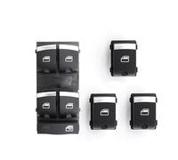 Interrupteur Leve Vitre Bouton Régulateur Commutateur Lève-vitre Électrique Voiture Pour Pour A3 Pour A4 Pour S4 Pour RS4 Pour A6 Pour S6 Pour Q7 4F0959851H 4F0959855B(4F0959851H-SET)