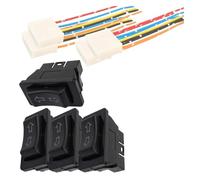 Interrupteur Lève-vitre Bouton Voiture Interrupteur Universel Vitre Voiture 5 Broches, 12V 20a Bouton Commande Lève-vitre Automatique, Régulateur Électrique Bleu/rouge, Pièces Intérieures