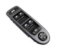 interrupteur lève-vitre Compatible Avec Citroen Pour C5 2007 2008 2009 2010 2011 2012 2013 OEM 96644915 Avant Gauche Interrupteur Lève-vitre Principal Bouton Commande Rétroviseur